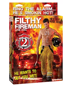 Filthy Fireman Love Doll