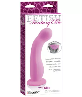 Ff Elite-7 Inch Dildo Pink