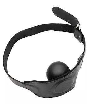 Leather Gag With D Ring