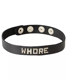 Leather Collar Whore