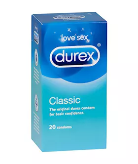 Durex Classic Condoms 20pk