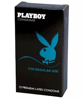 Playboy Condoms For Regular Use 12 Pack