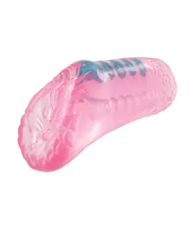 Sexflesh Pink Beaded Pussy Stroker