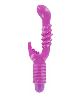 Wicked Pleasures Dual Stimulator Magenta