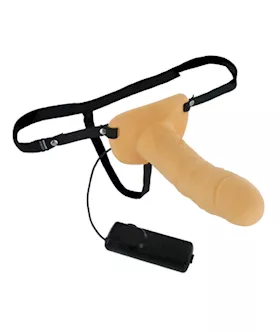 Size Matters Erection Assist Hollow Strap-on Vibe