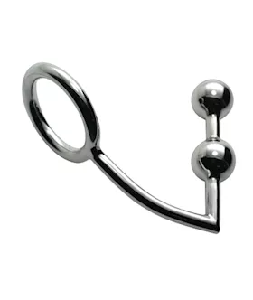 Double Stuff Anal Intruder Cock Ring