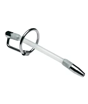 Inertia Flexible Silicone Cum Thru Penis Plug