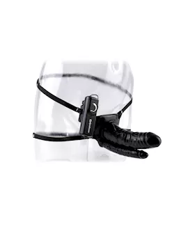 Double Penetrator Vibrating Strap-on