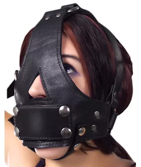 Strict Leather Bishop Head Harness With Removable Gag