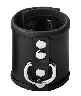 Leather Ball Stretcher With D-ring 2.5 Inches