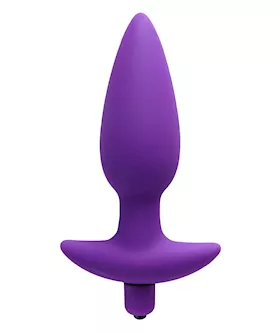 Aria Vibrating Silicone Anal Plug- Large