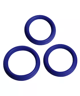 3 Piece Silicone Erection Rings