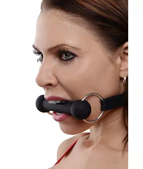Mr Ed Lockable Silicone Horse Bit Gag