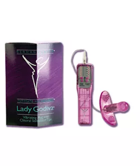 Berman Lady Godiva Vibrating Plug W Clit Tips
