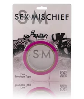 Sex & Mischief Bondage Tape Hot Pink