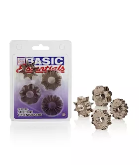 Basic Essentials Set Of 4 Rings