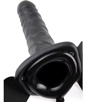 Fetish Fantasy Series 8 Vibrating Hollow Strap-on