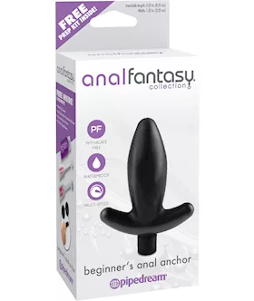 Anal Fantasy Beginners Anal Anchor Butt Plug