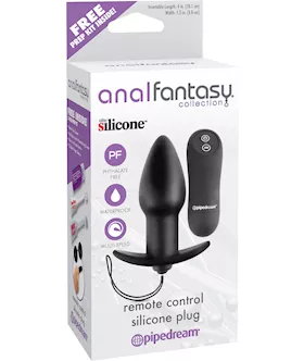 Remote Control Silicone Butt Plug