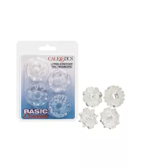 Basic Essentials Set Of 4 Rings