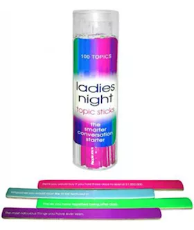 Ladies Night Topic Sticks