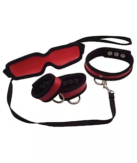 Sex & Mischief 5 Piece Red Restraint