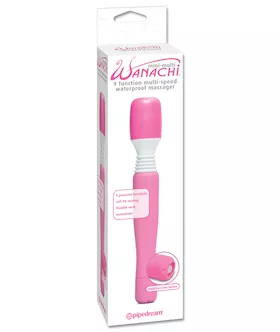 Mini-multi Wanachi 9 Function Multi-speed Massager Pink