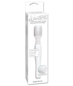 Mini-multi Wanachi 9 Function Multi-speed Massager- White