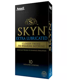 Ansell Lifestyles Skyn Extra Lubricated Condoms 10pk