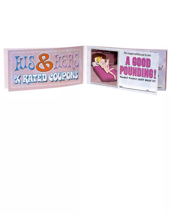 HIS  HERS XRATED COUPONS