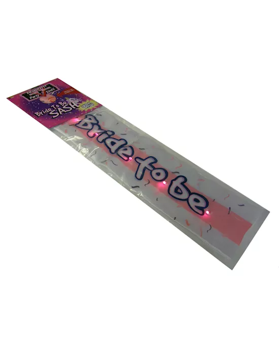 hens night flashing sash