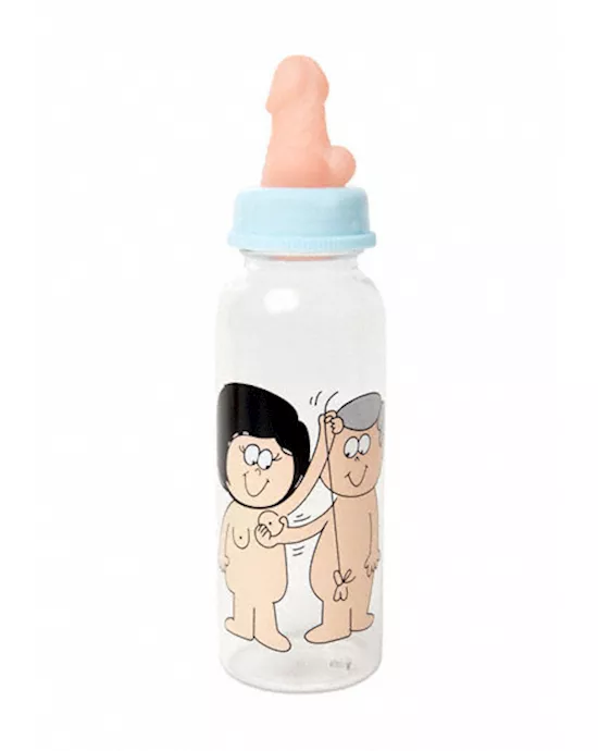 hens night pecker baby bottle