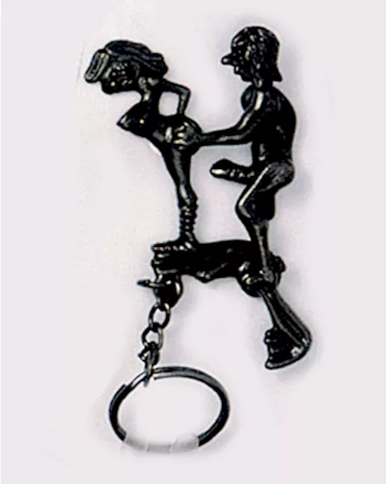 Anal sex keyring