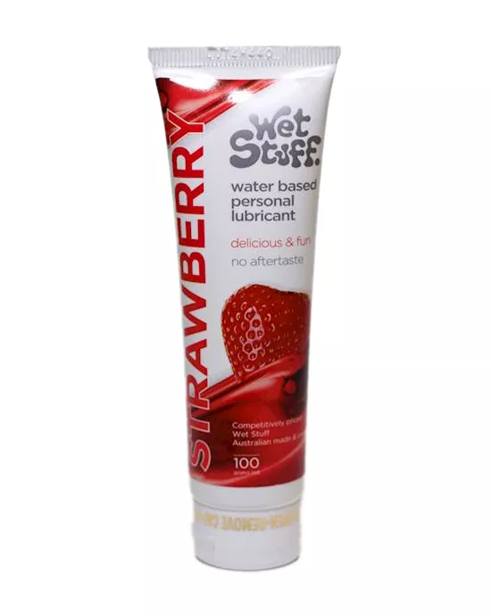 Wet Stuff Waterbased Lubricant - Strawberry