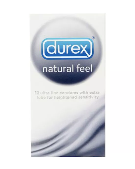 Durex Natural Feel Condoms 12pk