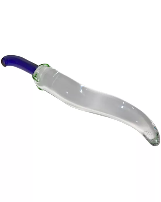 hot chilli glass dildo