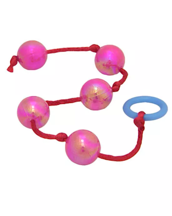 beginners anal beads pink