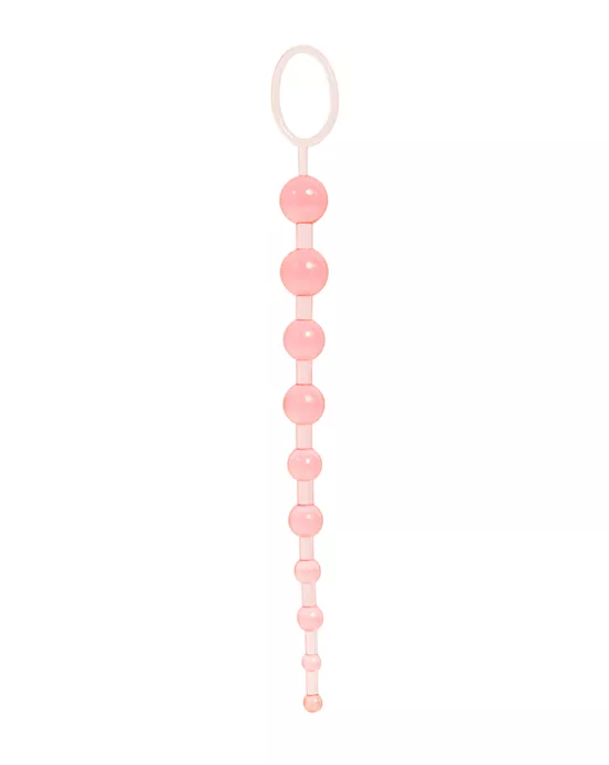 beads of joy pink anal toy