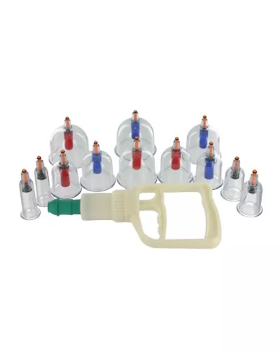 12-Piece Deluxe Cupping Set