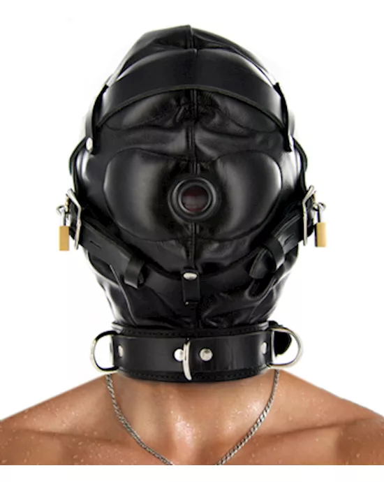 Strict Leather Sensory Deprivation Hood