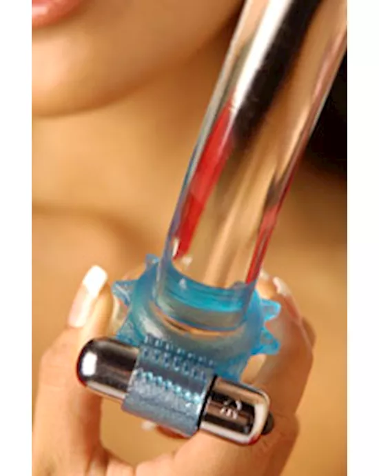 Stretch Cock Ring with Bullet