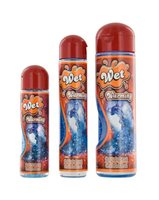 Wet Warming Gel Lubricant 3oz