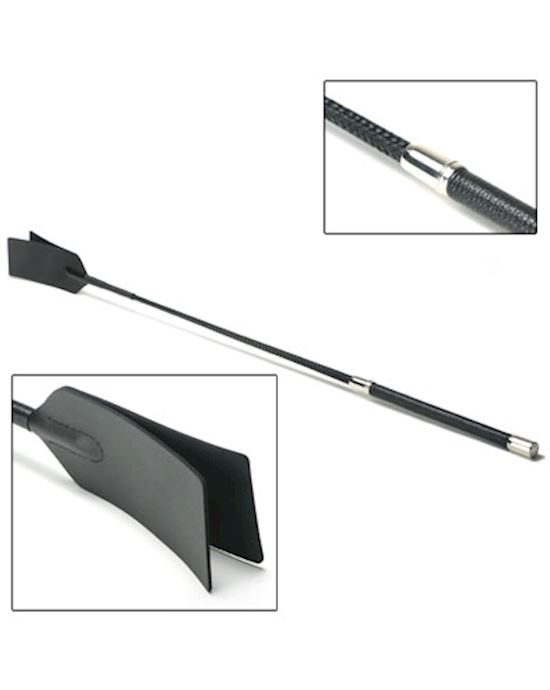 Strict Leather Hog Crop With Leather Handle