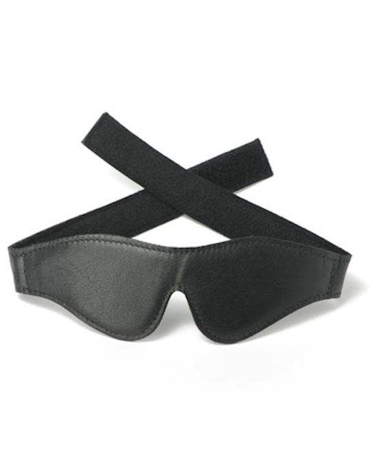 Strict Leather Velcro Blindfold