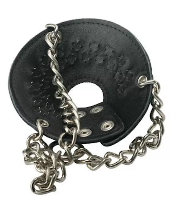Strict Leather Parachute Ball Stretcher with Spikes