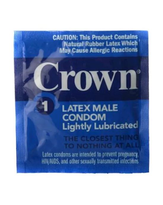 Crown Condoms 24 pack