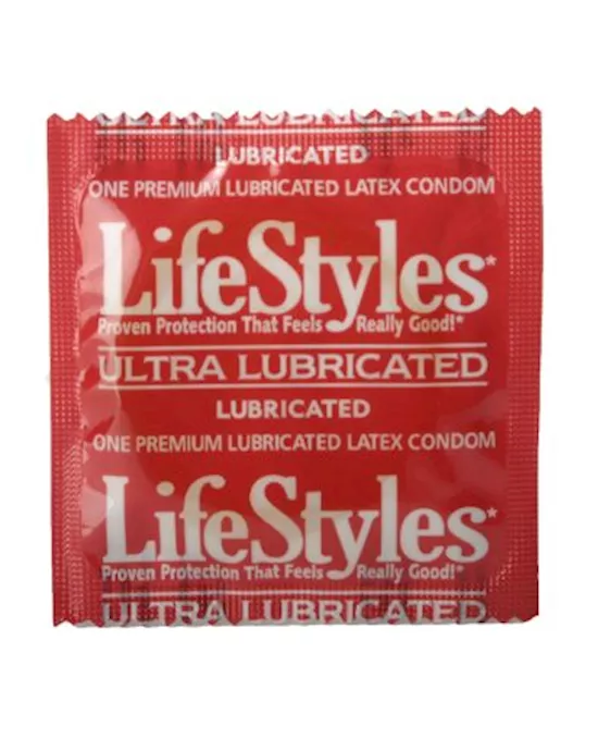 Lifestyles Ultra-Lubricated Condoms 100pk
