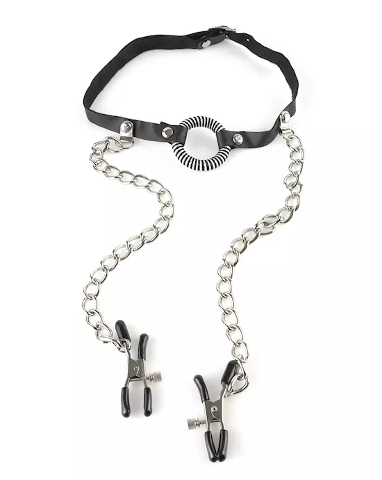 FF O-Ring Gag Nipple Clamps