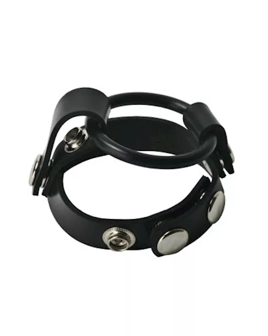 Rubber Cock Ring Harness
