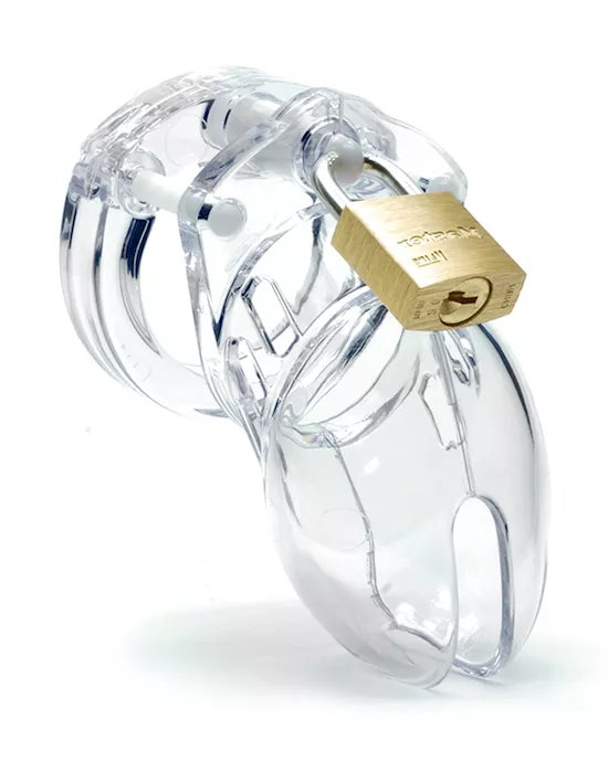 CB-6000S 2.5 Inch Chastity Cock Cage Kit